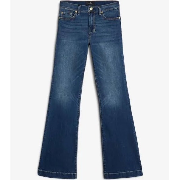 7 For All Mankind Women's Dojo Jeans Dark Blue Size 29 New Without Tags
